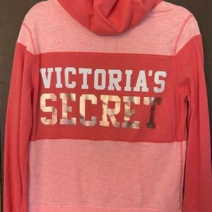 NWOT Pink zip up block colored